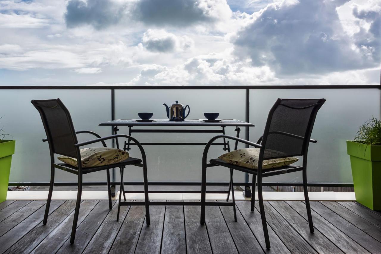 Apartamento L'Abri Du Bon Vent Cancale Exterior foto